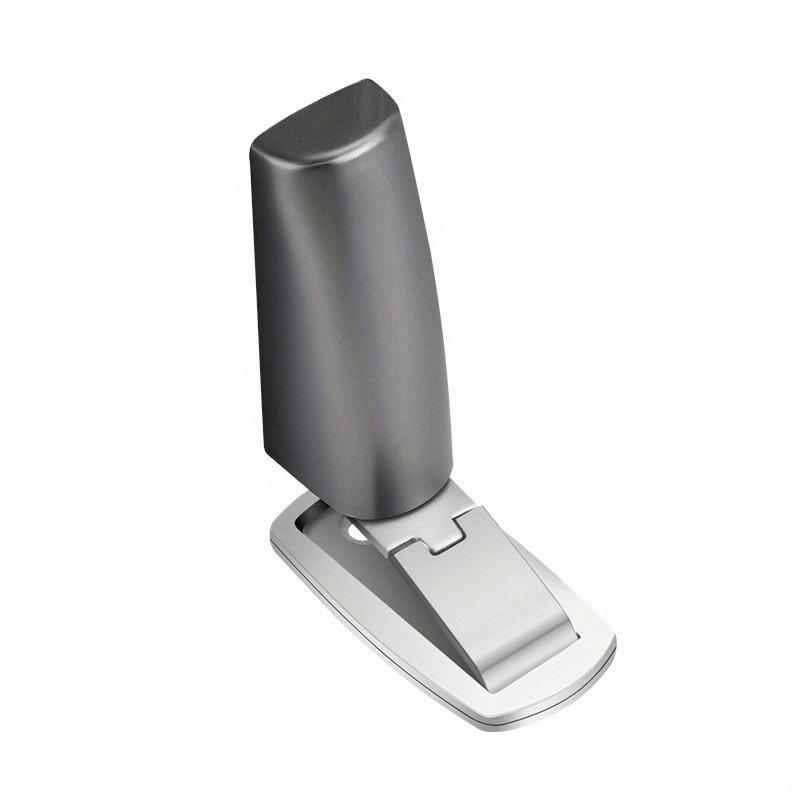1Pc Non-Punch Door Stopper Automatic Floor Floor DoorStop Furniture Fittings Black Grey Stopper For Door Windproof