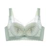 Underwear Women's Soft Steel Ring Thin Design Gathering and Adjusting Type Anti Sagging Bra Oversized Bra