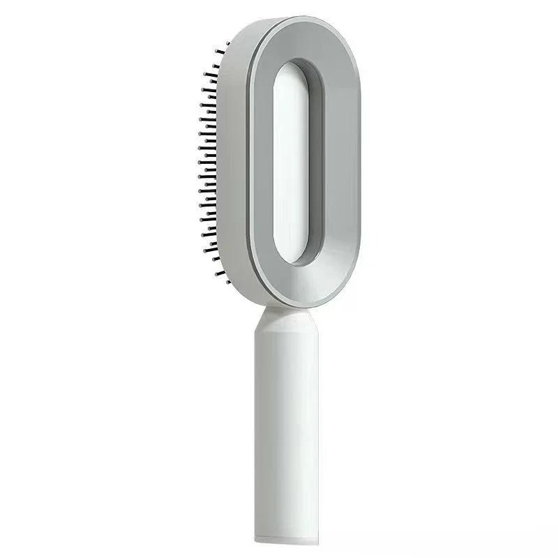 Massage Comb Hair Brush Self Cleaning Hair Brush for Women One-Key Quick Hair Comb 3D Air Cushion Hair Styling Tools