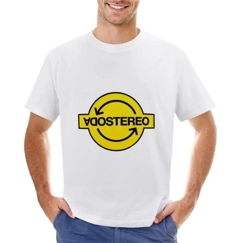 T-shirt Soda Stereo pesanti divertenti uomo maglia da allenamento