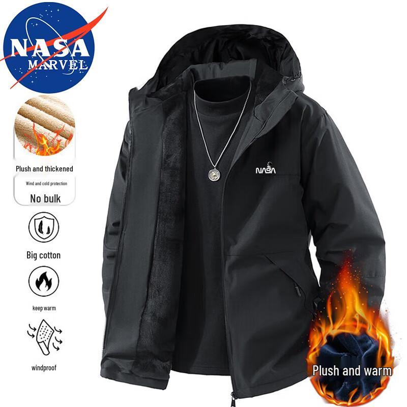 

NASA Marvel Men s Outdoor Fleece Jacket 4XL