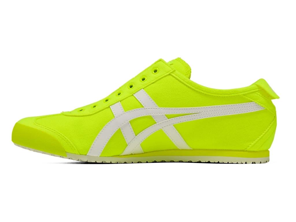 1183A360-752 Onitsuka Tiger Mexico 66 Slip On Safety Yellow/White (Men's)