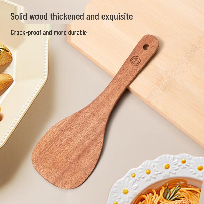 Ebony Wood Rice Scoop