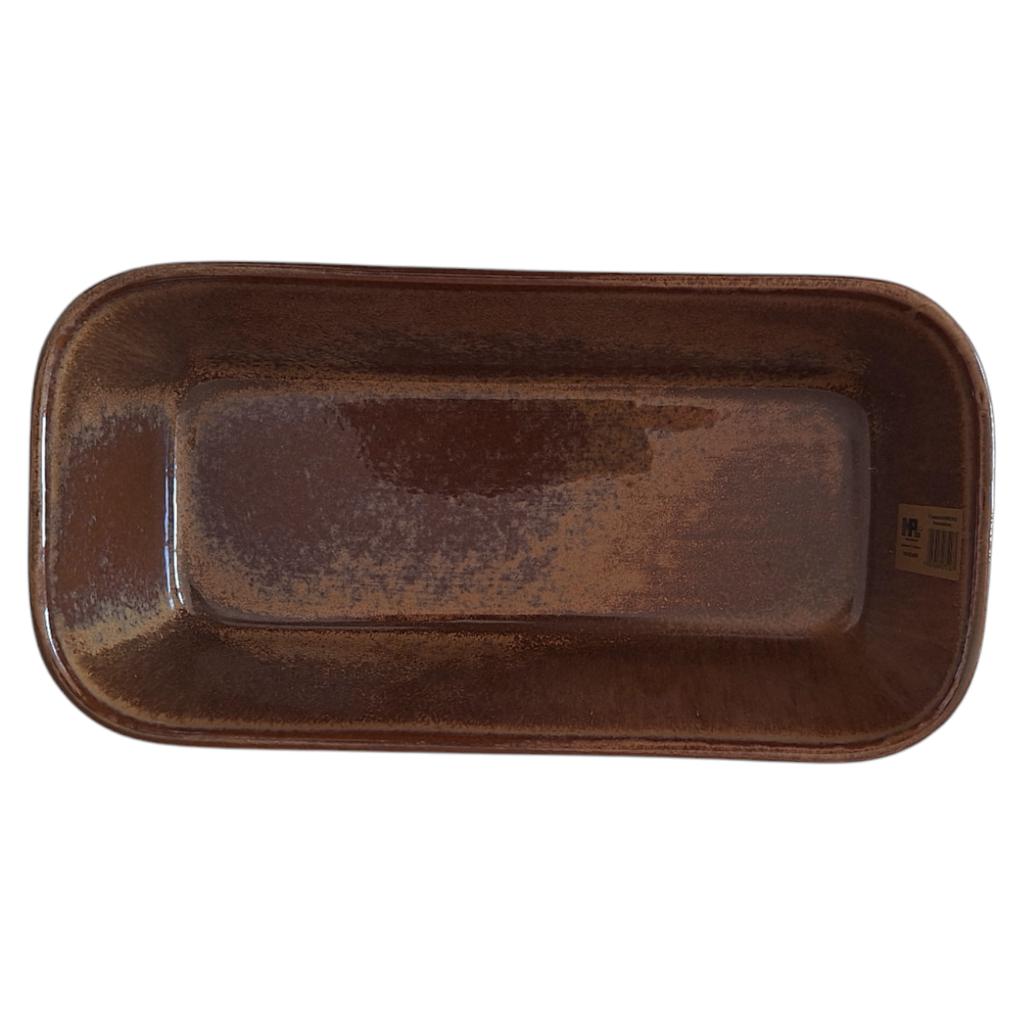 FORM FORMA DO PIECZENIA CHLEBA CERAMICZNA ŻAROODPORNA NACZYNIE 26 cm GRATIN