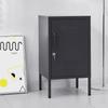 Bedside Tables Artiss Artissin Metal Locker Storage Shelf Filing Cabinet Cupboard Bedside Table Black