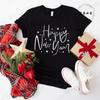 Hello 2026 Happy New Year Crew T-shirt Men's Women Shirts Clothes Casual Fashion Hip Hop Streetwear Tshirt GoodBye 2025 Outfit