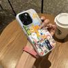 Cartoon Animal World for Apple 17promax mobile phone case iPhone16 skin feeling 14 matte 13 jelly 15
