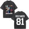 Vintage Washed Ilya Rozanov 81 Graphic T Shirts Hot Heated Rivalry Movie Fans Gift Tshirt Mens 100 Cotton Short Sleeve Tshirt