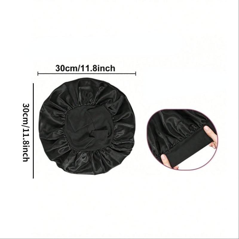 Luxury Satin Sleep Cap, High Elasticity Headband Night Hair Protection, Comfortable Home Use, Unisex Adult Beauty & Hair Care Ha