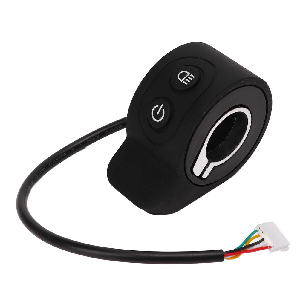 Fingergass Booster Svart Vanntett Hastighetskontroll Tommelgass for Elektrisk Scooter