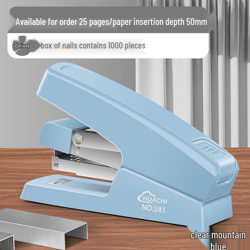 Effort-Saving Heavy-Duty Stapler for Office and Student Use