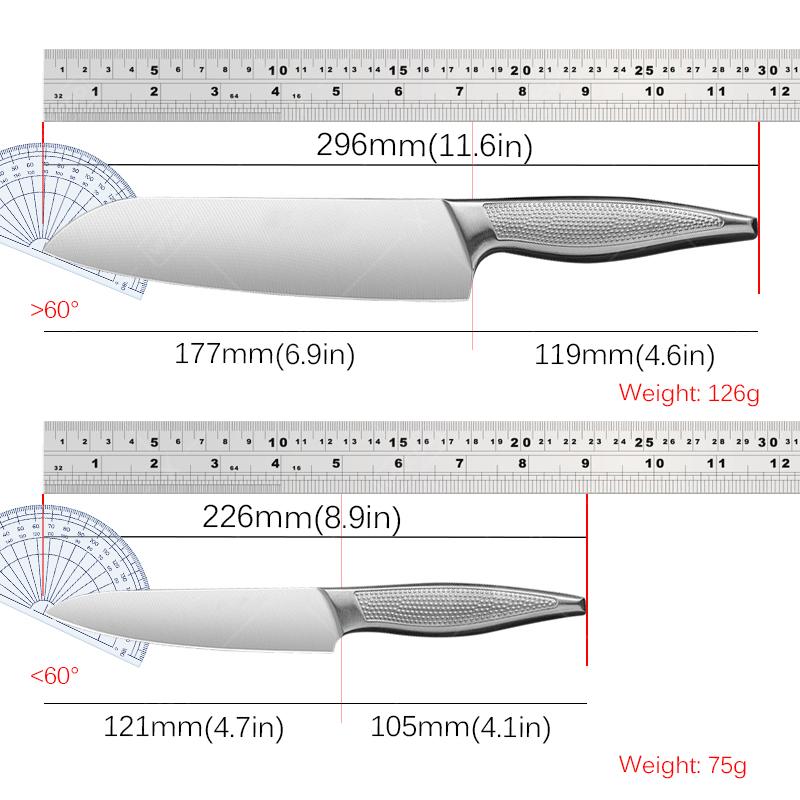 Japanese Kitchen Knife Stainless Steel Kitchen Chef Knife Slicing Fruit Knife Meat Cleaver Bone Butcher Chef Cutting Fish