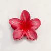 Plumeria Claw Clip: European & American Stylish Hair Accessory for Updos