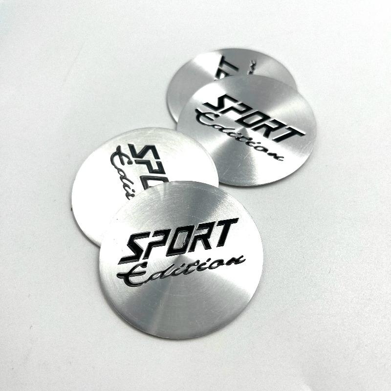 4pcs/Lot 56mm 60mm Universal Car Wheel Center HubCap Sticker Sport Edition Badge Emblem Sticker Styling Auto Accessorie