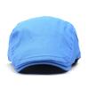 Summer New Fashion Beret Solid Colour Cotton Duck Tongue Cap Men and Women Summer Sun Hat Letters Forward Cap