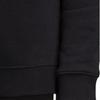(WMNS) adidas originals Logo Sports Sweatshirt Black Women's DV2612
