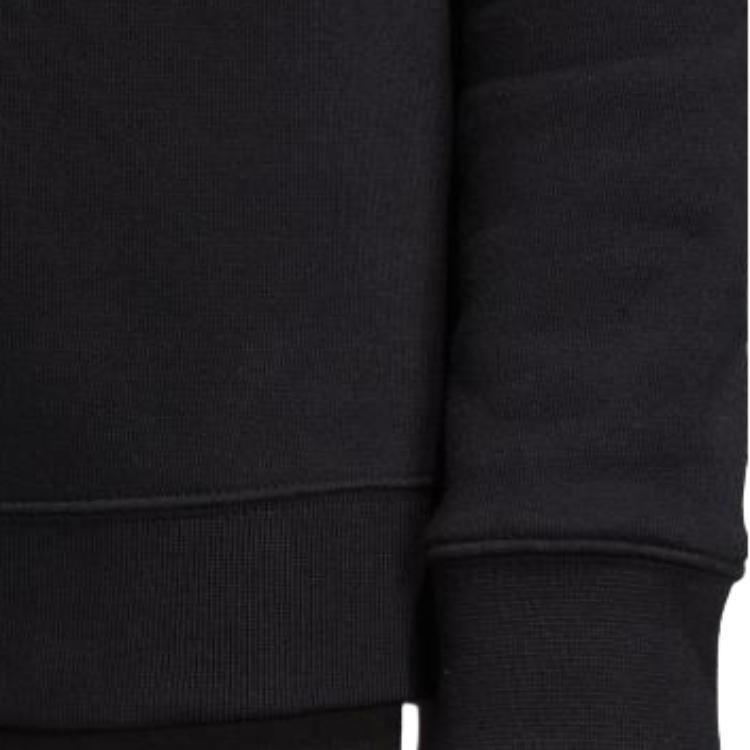 (WMNS) adidas originals Logo Sports Sweatshirt Black Women's DV2612