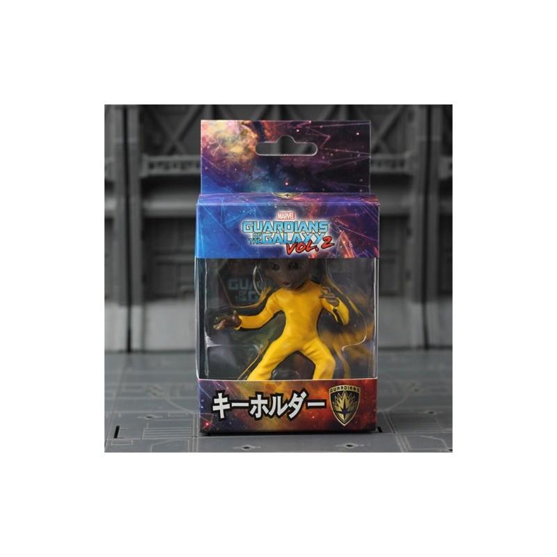 Guardians Of The Galaxy Baby Groot Hand Pvc Key Chain Figurine With Retail Box