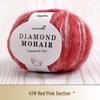 Young Mohair Sweater & Baby Scarf Shawl with Matching Fine Wool Hand-Woven Crochet Bag DIY Kit