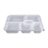 Disposable Multi-Compartment Lunch Box Set