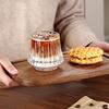 1/2PC Heat Resistant Vertical Glass Coffee Cup Transparent Whiskey Beer Glass Creative Household Drinkware Party Glass Supplies
