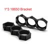 Battery Bracket 18650 Safety Anti Vibration Holder Bracket Lithium Batteries Support Stand Plastic Holder Bracket 18.5MM 18.4MM