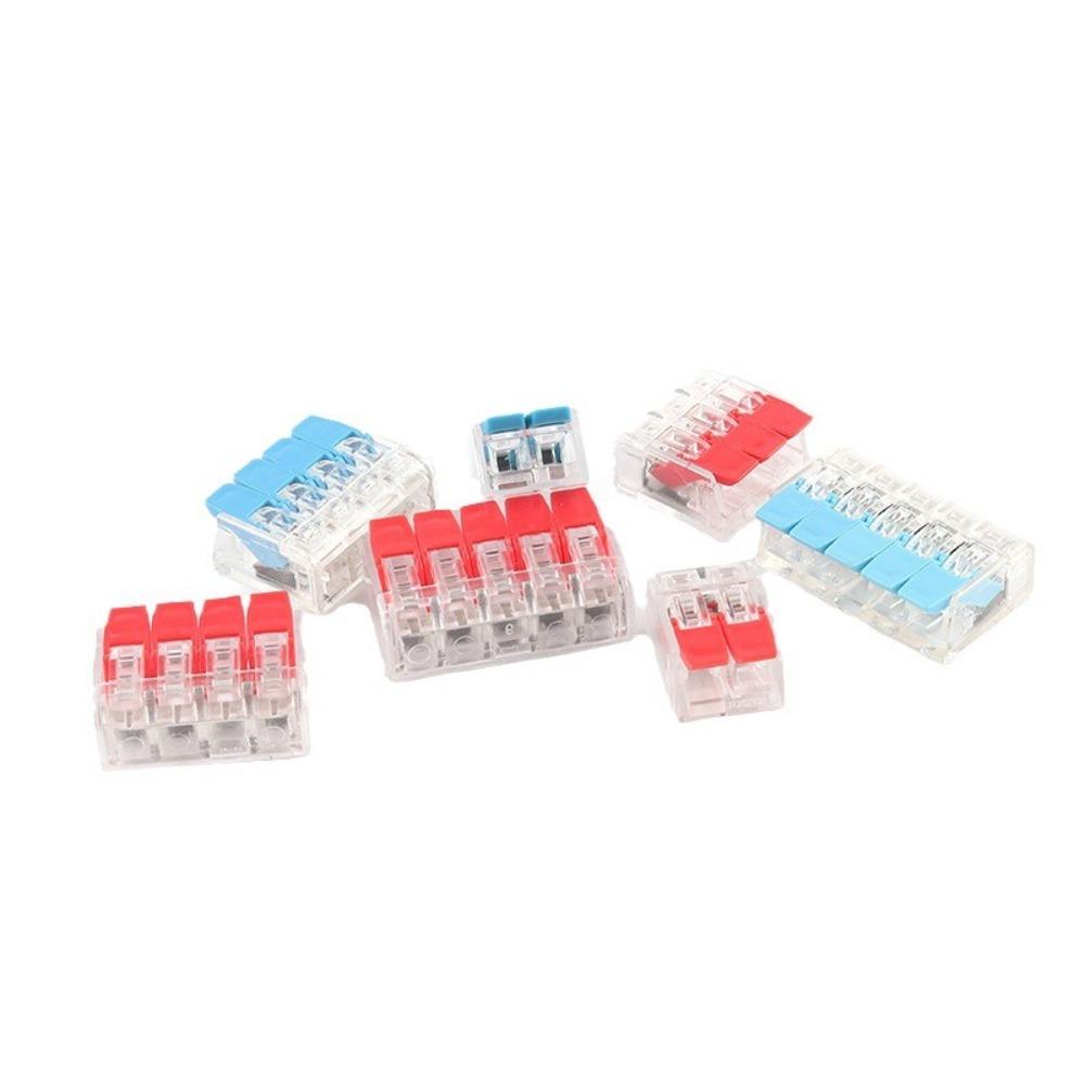 75pcs Quick Wiring Terminal PCT-412413 Two-way and Three-way Home Decoration Wire Connector Lamp Distribution Terminal Connector