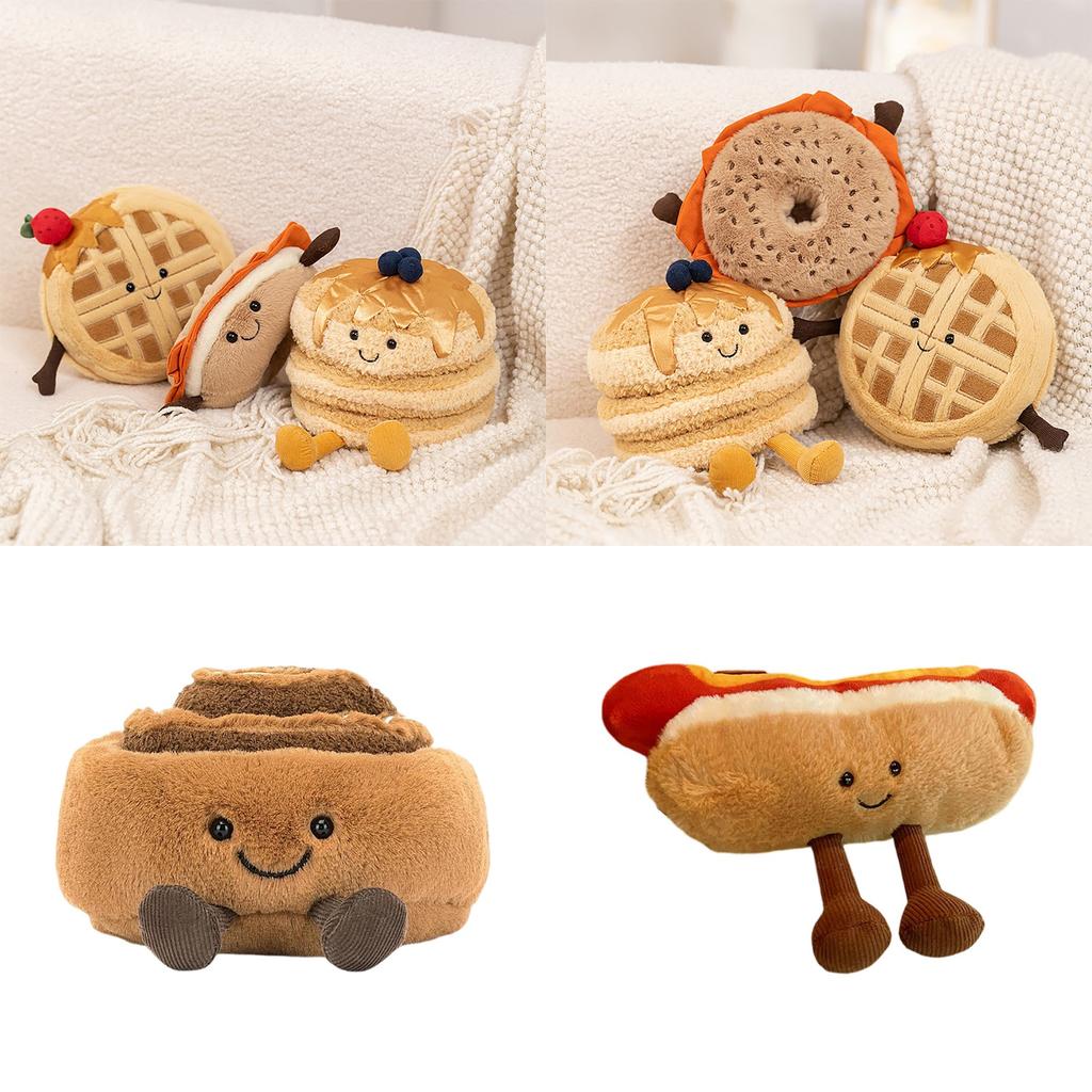 Plüschpuppe für Kinder, entzückendes Geschenk für Kinder, weiches Stofftier