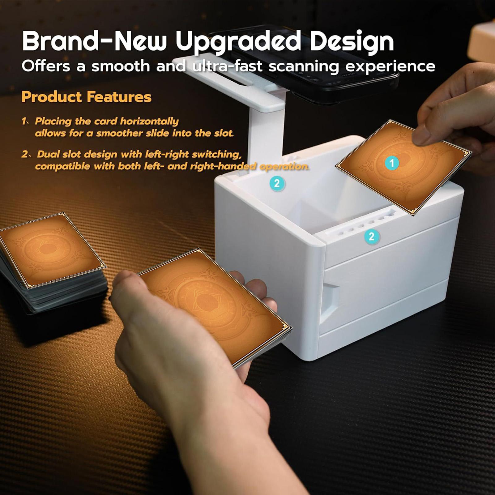 

TCG Card Scanner Phone Holder, Compatible Designed for Fast MTG Card Scanning Works with ManaBox App, Ideal for Quick Scans CHINA