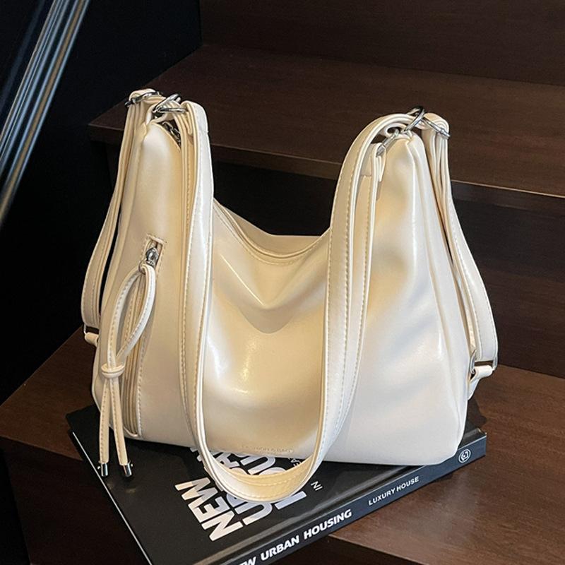 Tote bag women's 2025 new spring and summer large-capacity high-end multi-functional backpack college student class backpack