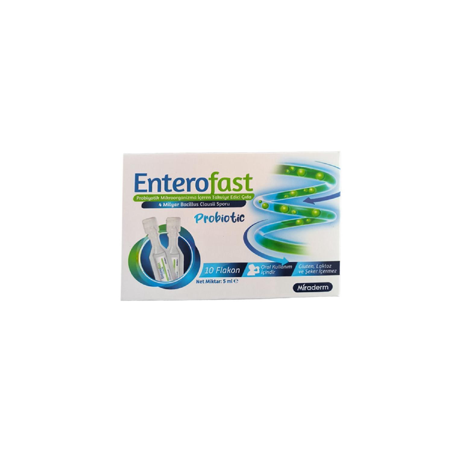 

Enterofast Probiotic 10 Vial