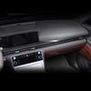 Carbon Fiber Auto Trument Panel Decorative Frame Dashboard Trim Cover For Genesis GV80 2025 2026 LHD Car Tuning