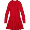 Abito Polo Ralph Lauren Collezione Capodanno 2026 Cotone Maglia Polo Lavorazione a trecce Bambini Abito per bambini CWPODRSG3D21107-600