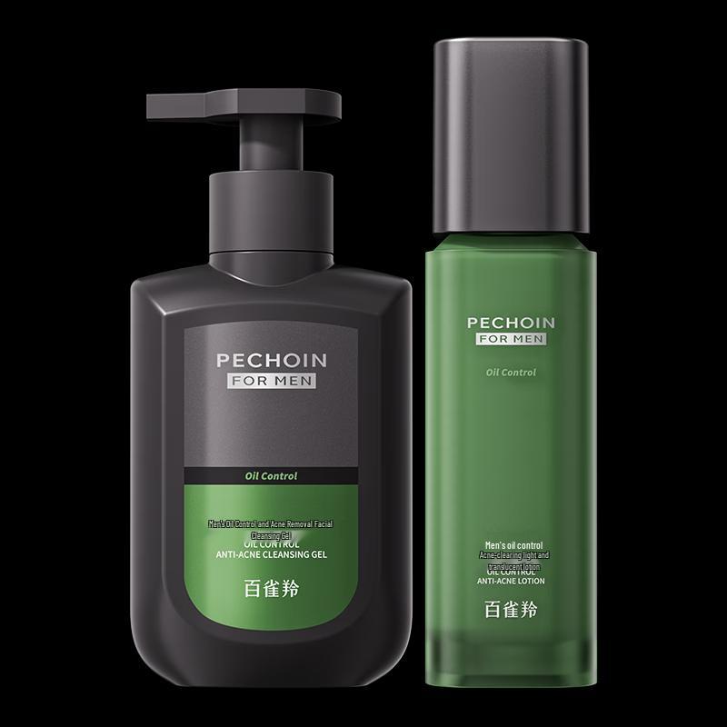 Pechoin Men s Oil Control & Acne Treatment Skincare Set