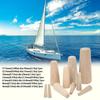 Marine Tapered Thru Hull Emergency Soft Wood Plugs Drain Plug for Boat Yacht Conical Soft Wood Plugs Boat Soft Wood Plugs