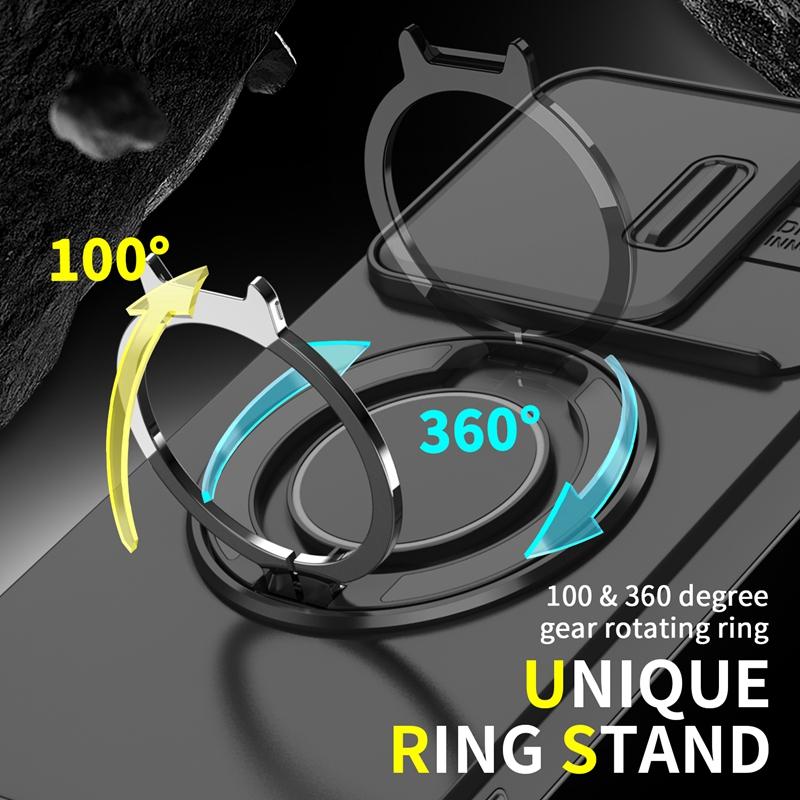 For Xiaomi Redmi Note 14 4G Case Shockproof Armor Camera Protect Fundas For Redmy Note14 4G Car Holder Magnetic Ring Phone Cover