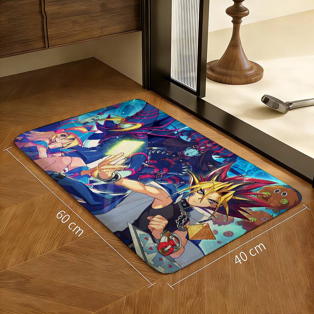 Amine Yu Gi Oh Bathroom Mat Kids Room Bedroom Decoration Balcony Anti-Slip Doormat Living Room Welcome Rug