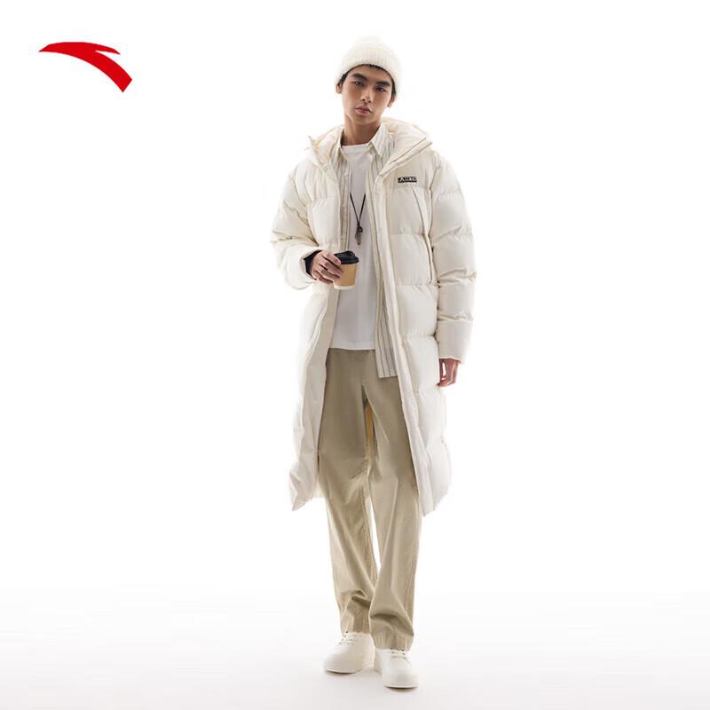 Anta Men s Four-Proof Quick Warm Hooded Down Jacket L