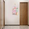 Hanging Storage Bag with Storage Pockets, Wall Hanging Storage Bag Oxford Cloth Waterproof Fabric, Wall Mounted Over