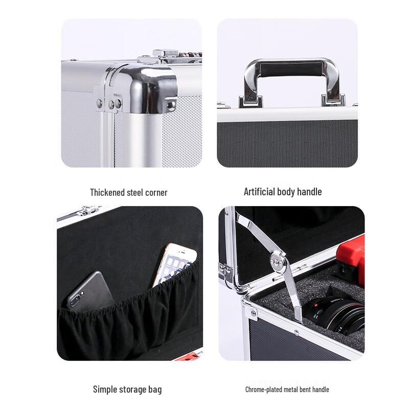 JINGKU Lockable Aluminum Alloy Multi-Purpose Case