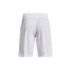 Under Armour 10 Inch Loose Fit Basketball Shorts Men Shorts White 1361905-100