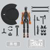 Lucky Man Toy Building Block Assembly Robot Multi-jointed Man Movable Decompression Doll Hand Figure Variety Model Ornament