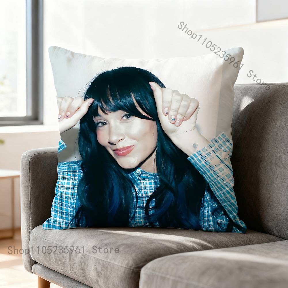 AAitana Cuarto Azul Pillowcase for Sofa Room Office Decor Printing Protector Cushion Cover Valentine gift Custom
