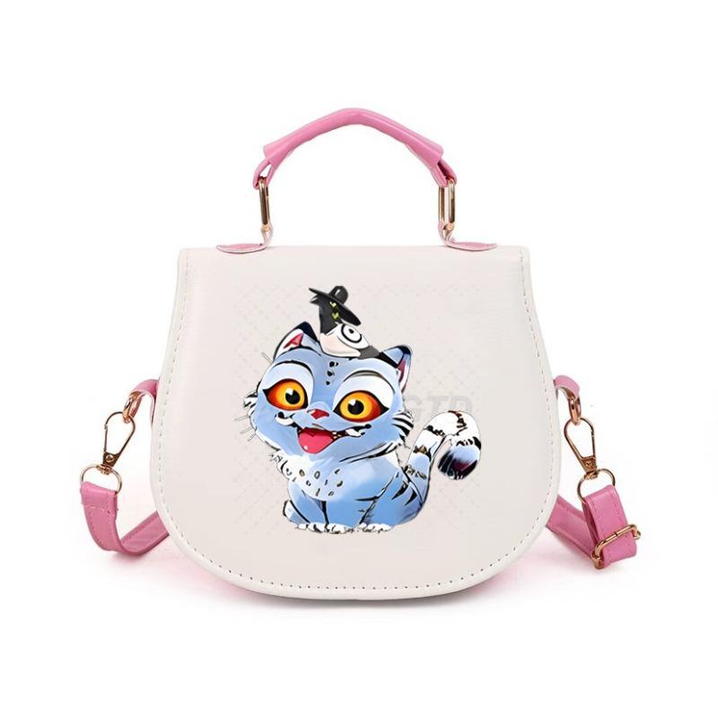 Animation Cartoon Peripheral Printing Fashion Shoulder Bag Going Out Portable Handbag Casual Versatile