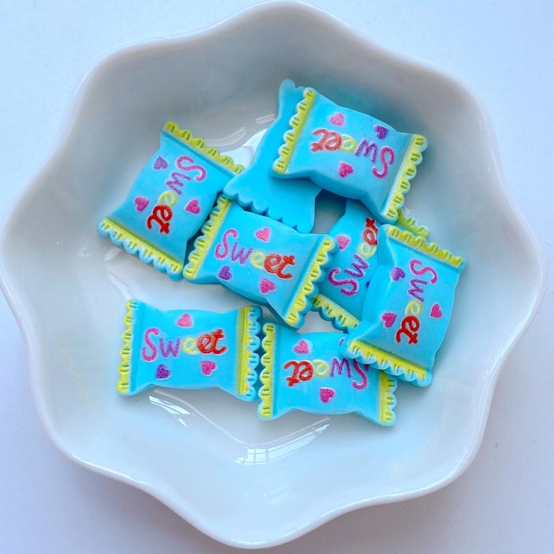 20Pcs New Resin Mini Little Candy Series Flat back Cabochons Scrapbooking DIY Jewelry Craft Decoration Accessories