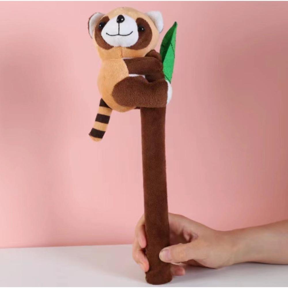 

Панда Кукла Зоопарк Достопримечательность Сувенир Бамбуковый шест Кукла Панда Креативное Украшение Шест Подарок 36cm