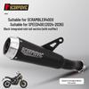 Triumph Scrambler 400X Speed 400 Modified Exhaust Silencer