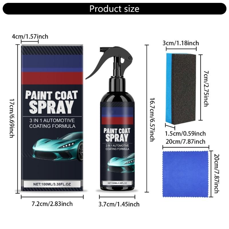 Keramik-Autobeschichtungs-Sprüher Keramikbeschichtung für Autolackpflege Schutz Lackglanz-Schutz