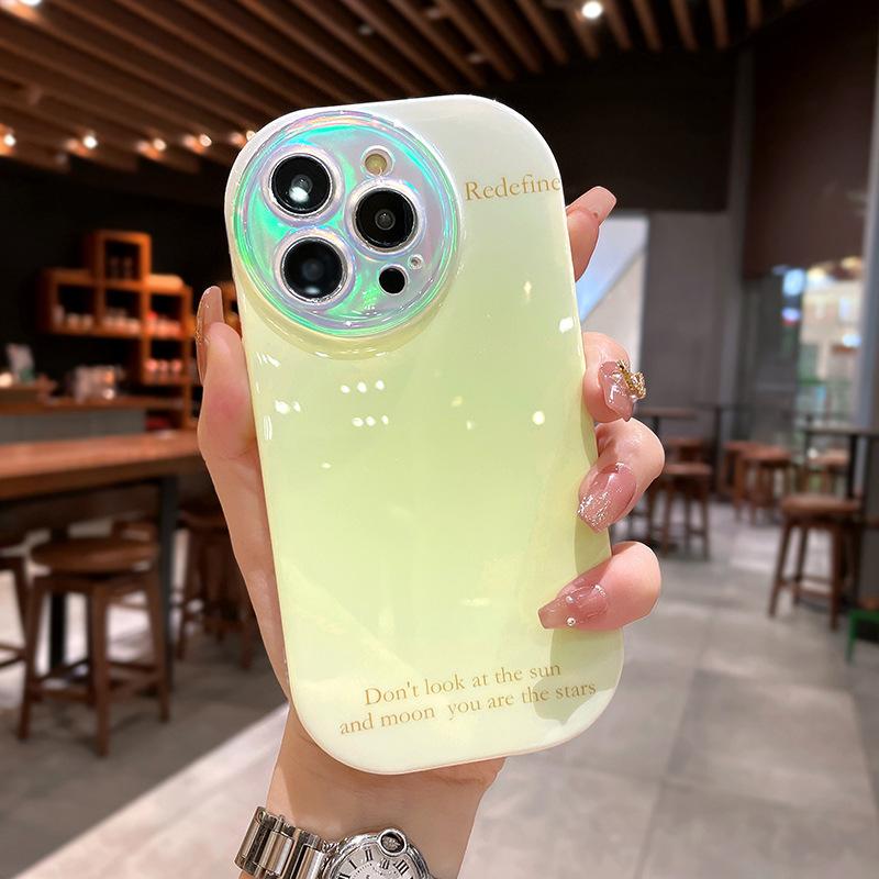 Apple 15 Mobile Phone Case Laser Smudge Suitable for IPhone 14 Full Pack Lens 16ProMax Anti Fall 13 Protection Case