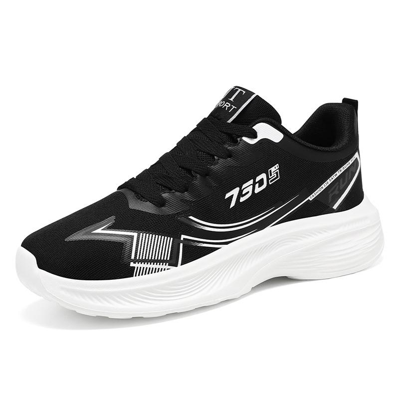 Shoes Women's Spring and Autumn New Sports Shoes Casual Women's Breathable and Lightweight Running Shoes Women's Shoes Soft Soles Not Tired Feet Stick